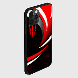 Чехол для iPhone 12 Pro Ведьмак - спортивная униформа, цвет: 3D-черный — фото 2