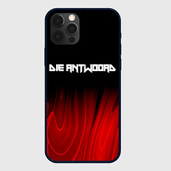 Чехол для iPhone 12 Pro Die Antwoord red plasma, цвет: 3D-черный