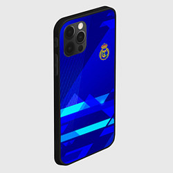 Чехол для iPhone 12 Pro Реал Мадрид фк эмблема, цвет: 3D-черный — фото 2