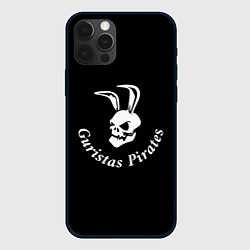 Чехол для iPhone 12 Pro Guristas pirates black, цвет: 3D-черный