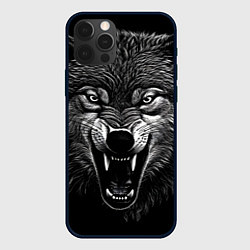 Чехол iPhone 12 Pro Злой волчара