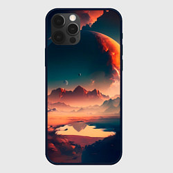 Чехол для iPhone 12 Pro Неизвестная планета, цвет: 3D-черный