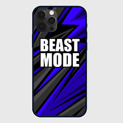 Чехол для iPhone 12 Pro Beast mode - синяя униформа, цвет: 3D-черный