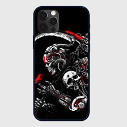 Чехол iPhone 12 Pro Cyberpunk death