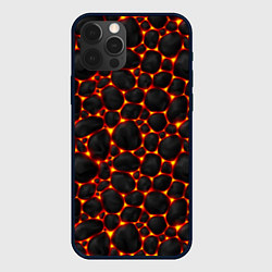 Чехол iPhone 12 Pro Огненные камни