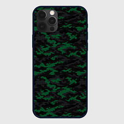 Чехол iPhone 12 Pro Точечный камуфляжный узор Spot camouflage pattern