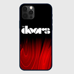 Чехол для iPhone 12 Pro The Doors red plasma, цвет: 3D-черный