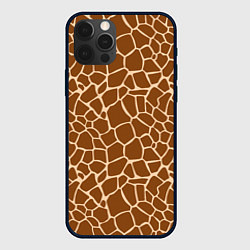 Чехол iPhone 12 Pro Пятнистая шкура жирафа