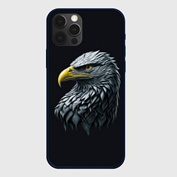 Чехол iPhone 12 Pro Орёл от нейросети