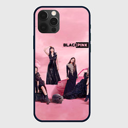 Чехол для iPhone 12 Pro Blackpink poster, цвет: 3D-черный