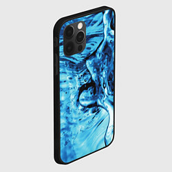 Чехол для iPhone 12 Pro Водная фантазия, цвет: 3D-черный — фото 2