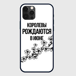 Чехол iPhone 12 Pro Queens are born in June