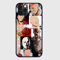 Чехол iPhone 12 Pro Saitama - many faces