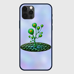 Чехол для iPhone 12 Pro Инопланетная растительная жизнь, цвет: 3D-черный