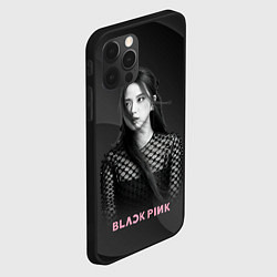 Чехол для iPhone 12 Pro Jisoo black, цвет: 3D-черный — фото 2