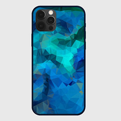 Чехол для iPhone 12 Pro Blue fantasy, цвет: 3D-черный