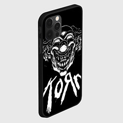 Чехол для iPhone 12 Pro KoЯn - clown face, цвет: 3D-черный — фото 2