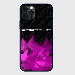 Чехол iPhone 12 Pro Porsche pro racing: символ сверху