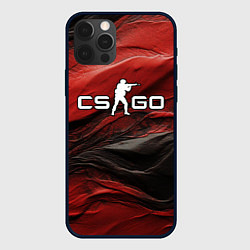 Чехол для iPhone 12 Pro Dark red CS GO, цвет: 3D-черный