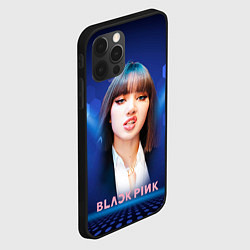 Чехол для iPhone 12 Pro Lisa Blackpink, цвет: 3D-черный — фото 2