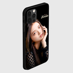 Чехол для iPhone 12 Pro Blackpink Cute Jisoo Kim, цвет: 3D-черный — фото 2