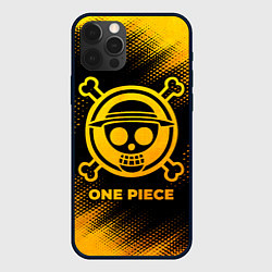 Чехол iPhone 12 Pro One Piece - gold gradient