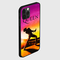 Чехол для iPhone 12 Pro Queen Фредди Меркьюри, цвет: 3D-черный — фото 2