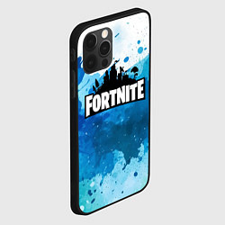 Чехол для iPhone 12 Pro Fortnite Logo Paint, цвет: 3D-черный — фото 2