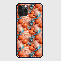 Чехол iPhone 12 Pro Сочные фрукты клипарт