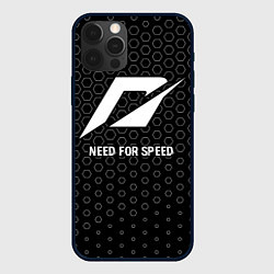 Чехол iPhone 12 Pro Need for Speed glitch на темном фоне