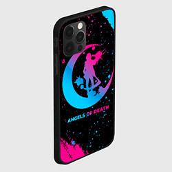 Чехол для iPhone 12 Pro Angels of Death - neon gradient, цвет: 3D-черный — фото 2