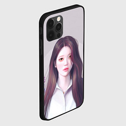 Чехол для iPhone 12 Pro АйЮ в цыетах - IU, цвет: 3D-черный — фото 2