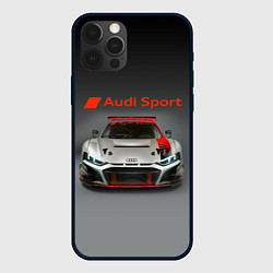 Чехол для iPhone 12 Pro Audi sport - racing car - extreme, цвет: 3D-черный