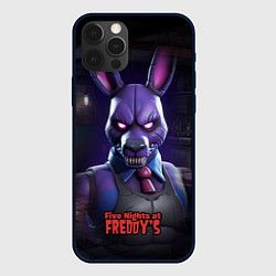 Чехол для iPhone 12 Pro Bonnie FNAF, цвет: 3D-черный