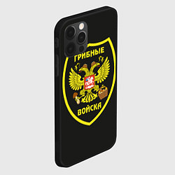 Чехол для iPhone 12 Pro Грибные войска, цвет: 3D-черный — фото 2
