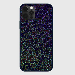 Чехол для iPhone 12 Pro Космический треш, цвет: 3D-черный