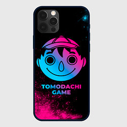 Чехол iPhone 12 Pro Tomodachi Game - neon gradient