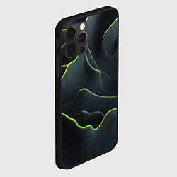 Чехол для iPhone 12 Pro Рельефная текстура, цвет: 3D-черный — фото 2