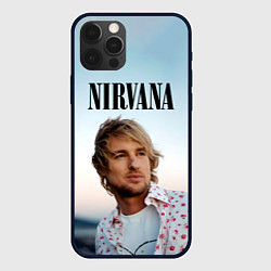 Чехол для iPhone 12 Pro Тру фанат Nirvana, цвет: 3D-черный