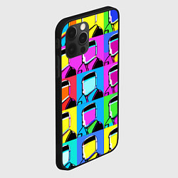 Чехол для iPhone 12 Pro Pop art - abstraction - vogue, цвет: 3D-черный — фото 2