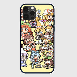 Чехол iPhone 12 Pro Touhou Project Characters