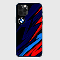 Чехол iPhone 12 Pro BMW - m colors and black