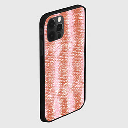 Чехол для iPhone 12 Pro Произвольная абстракция каракули, цвет: 3D-черный — фото 2