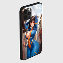 Чехол для iPhone 12 Pro Girl anime Fallout, цвет: 3D-черный — фото 2