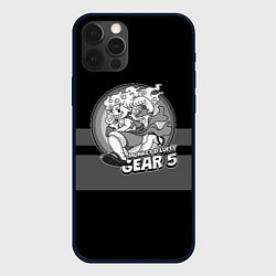Чехол iPhone 12 Pro Luffy gear 5 - старый мультфильм