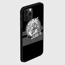 Чехол для iPhone 12 Pro Luffy gear 5 - старый мультфильм, цвет: 3D-черный — фото 2