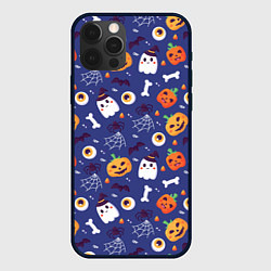 Чехол iPhone 12 Pro Хэллоуин - узор