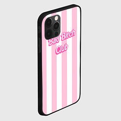 Чехол для iPhone 12 Pro Bad Bitch Club - barbie style, цвет: 3D-черный — фото 2