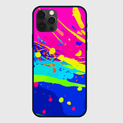 Чехол iPhone 12 Pro Красочная абстрактная композиция