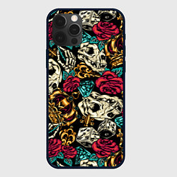 Чехол iPhone 12 Pro A pattern for a hipster
